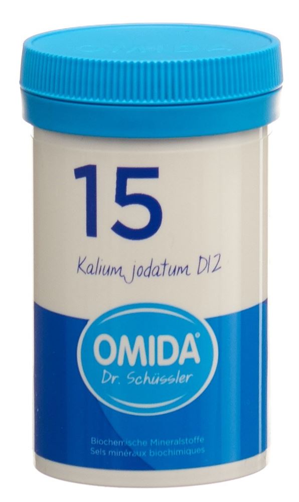OMIDA SCHÜSSLER Nr15 Kal jod Tabl D 12 Ds 100 g