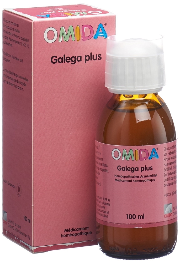 OMIDA Galega plus Sirup Fl 100 ml