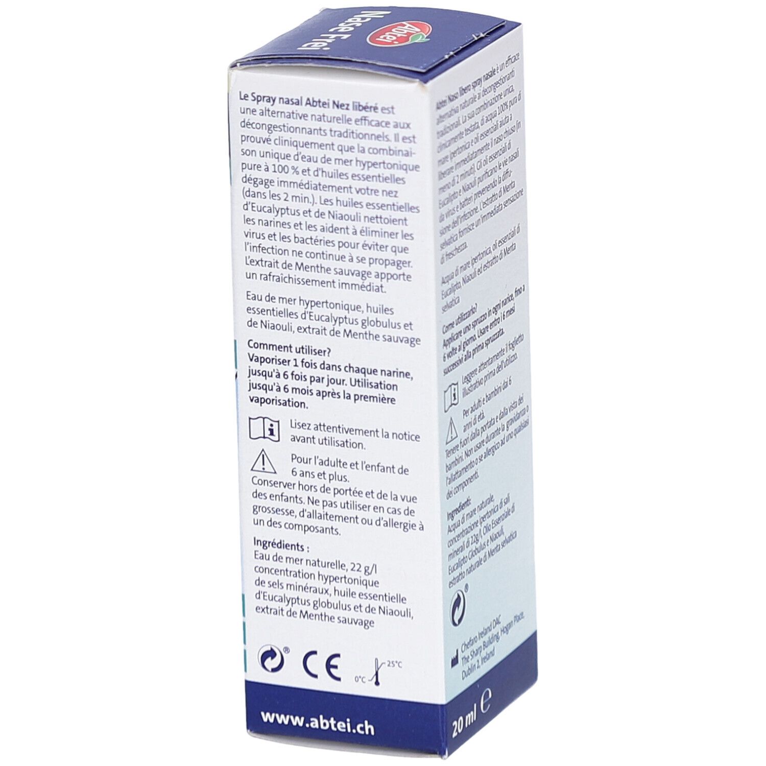 ABTEI Nase frei Nasenspray CH 20 ml