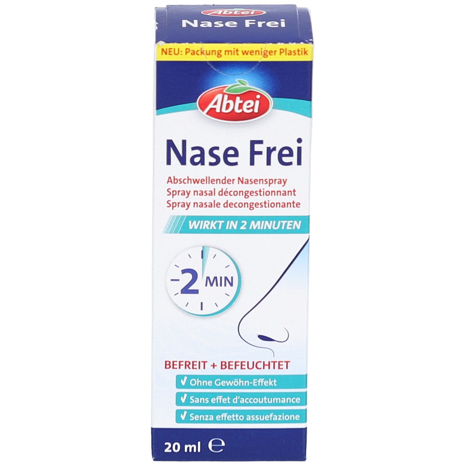 ABTEI Nase frei Nasenspray CH 20 ml