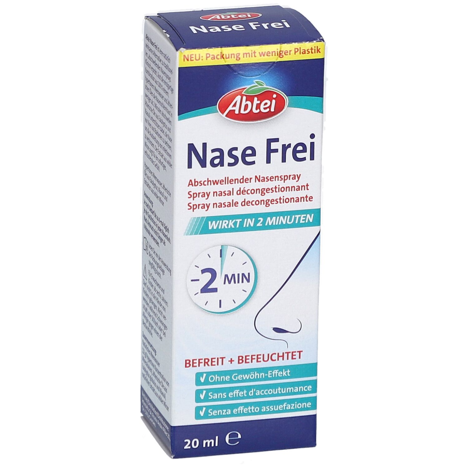 ABTEI Nase frei Nasenspray CH 20 ml