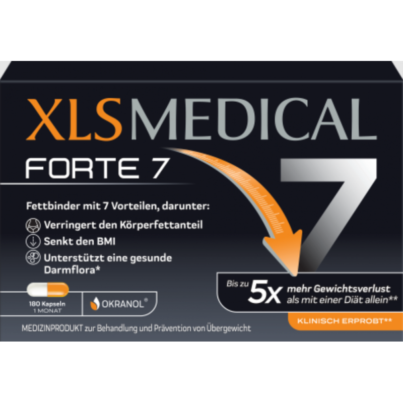 XL-S MEDICAL Forte 7 Kaps 180 Stk