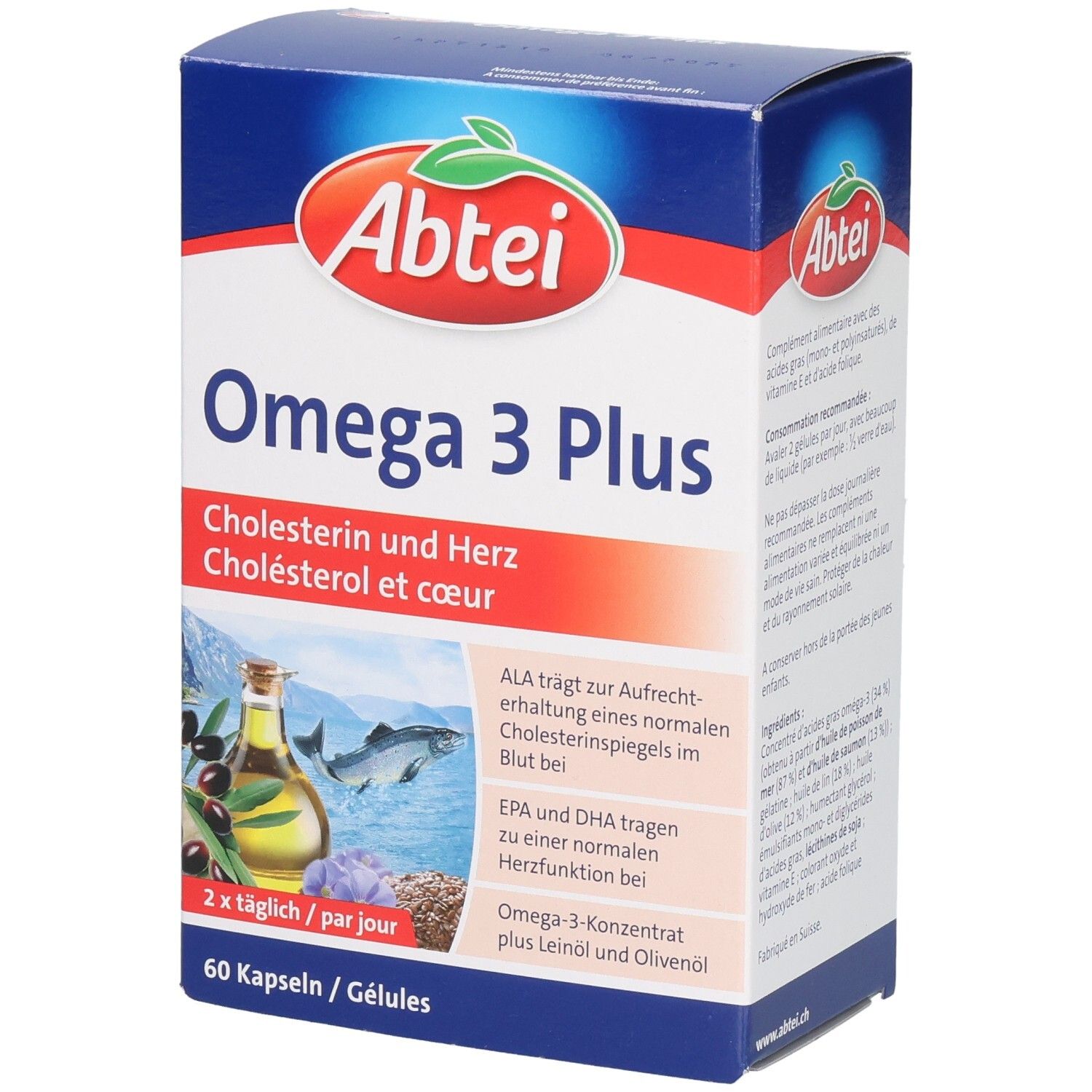 ABTEI Omega 3 Plus Kaps 60 Stk