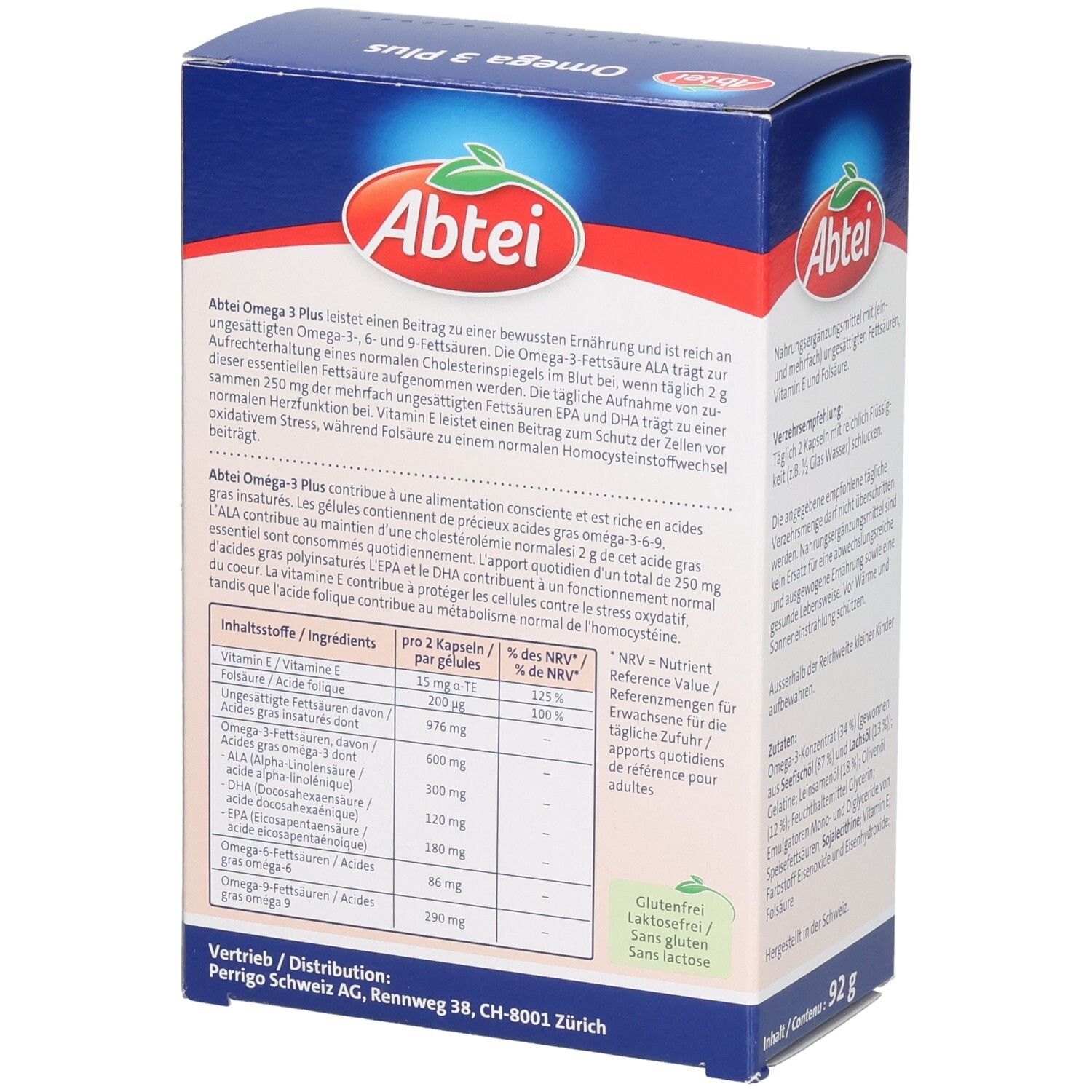 ABTEI Omega 3 Plus Kaps 60 Stk