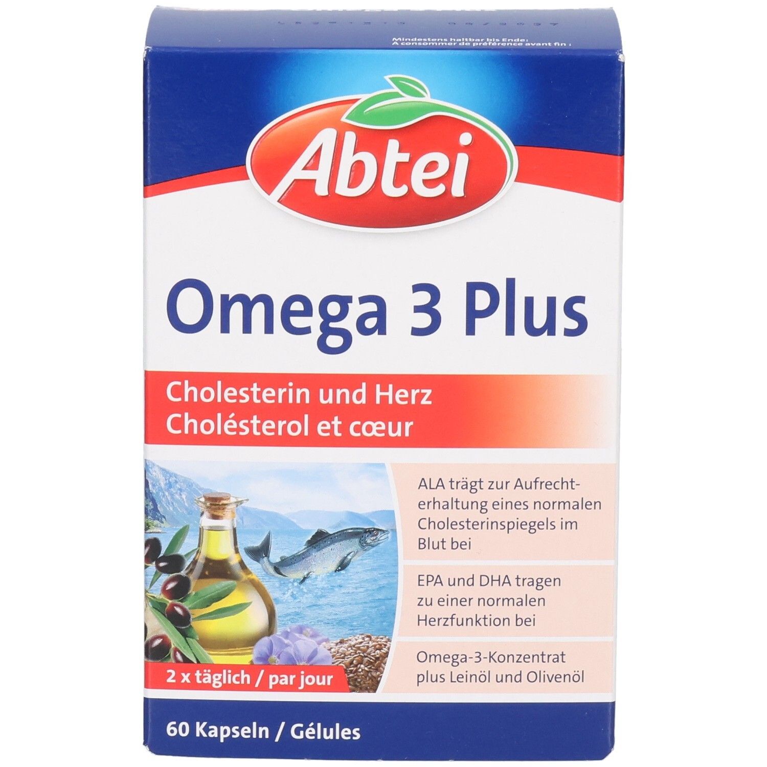 ABTEI Omega 3 Plus Kaps 60 Stk