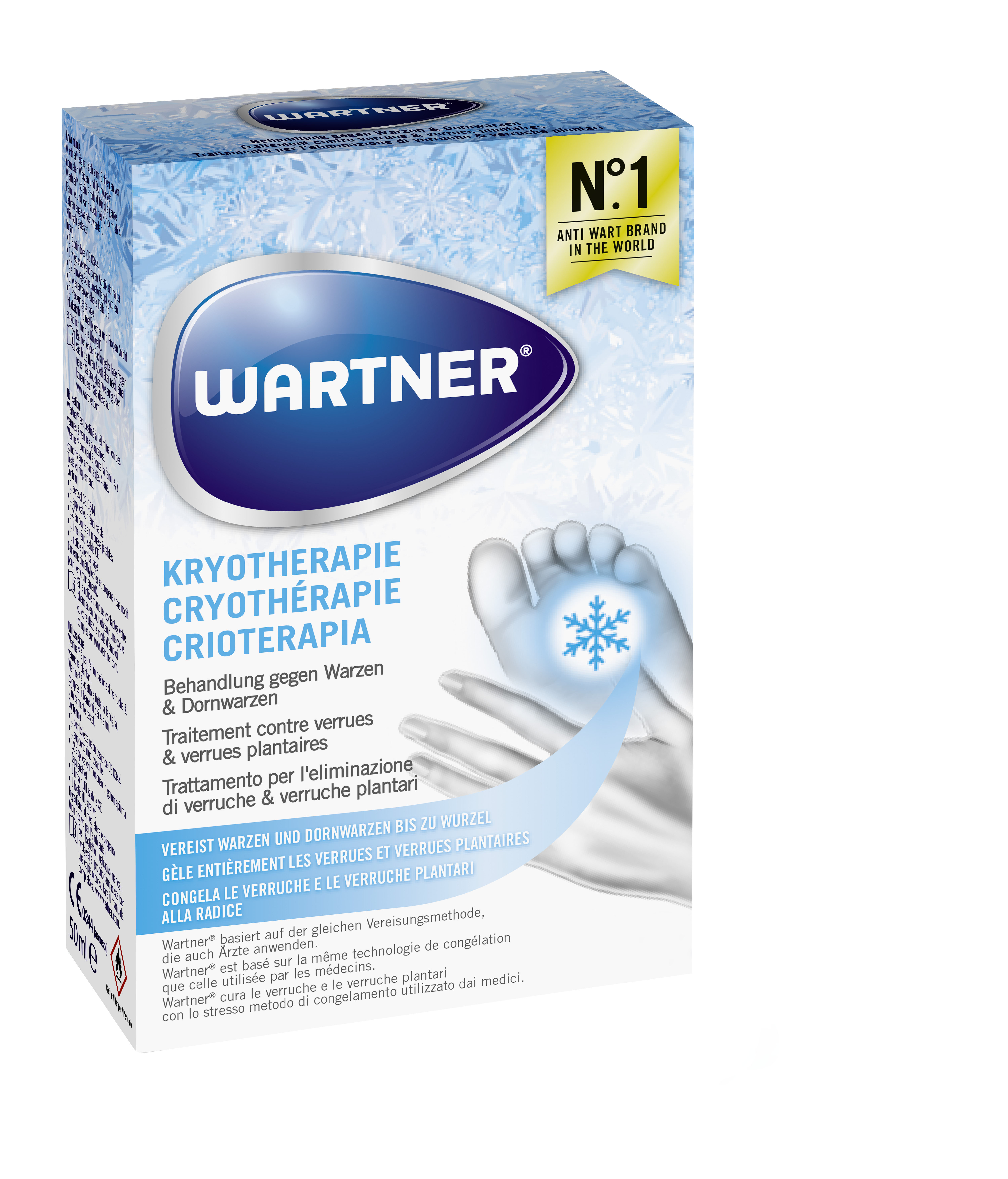 WARTNER Kryotherapie Warzen Dornwarzen Spr 50 ml