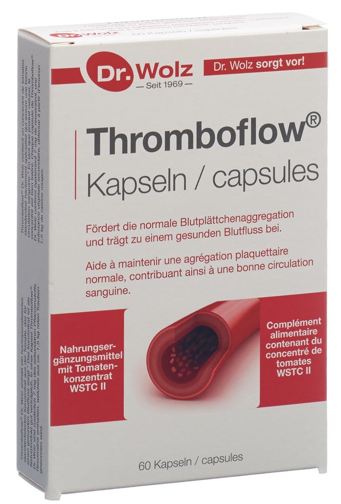 THROMBOFLOW Dr. Wolz Kaps 60 Stk