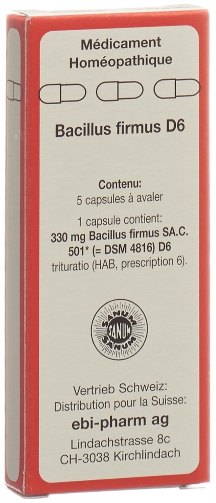 SANUM Bacillus firmus Kaps D 6 5 Stk