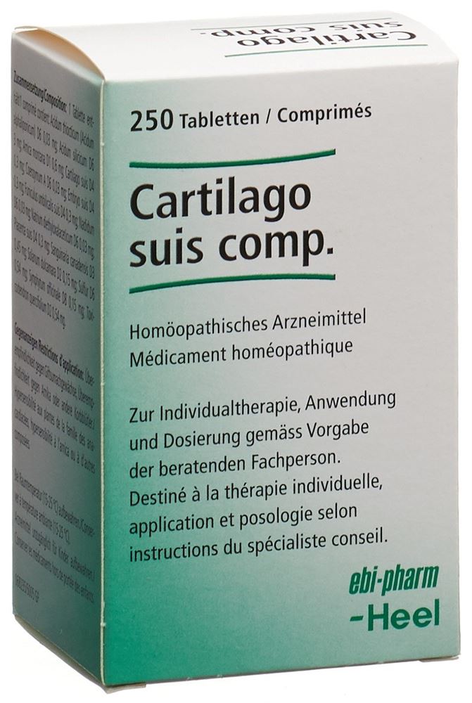 CARTILAGO SUIS COMP Heel Tabl 250 Stk