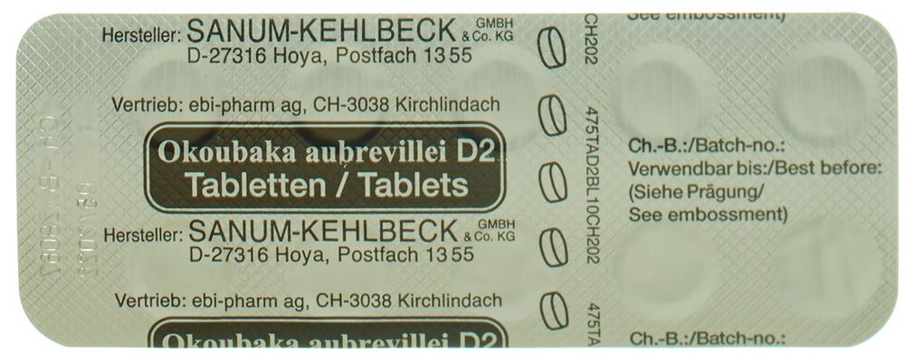 OKOUBAKA AUBREVILLEI Tabl D 2 80 Stk