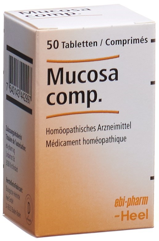MUCOSA COMP Heel Tabl Ds 50 Stk