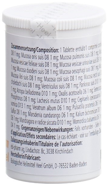 MUCOSA COMP Heel Tabl Ds 50 Stk
