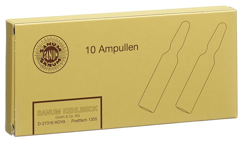 SANUM Mycobacterium phlei Inj Lös D 6 10 Amp 1 ml
