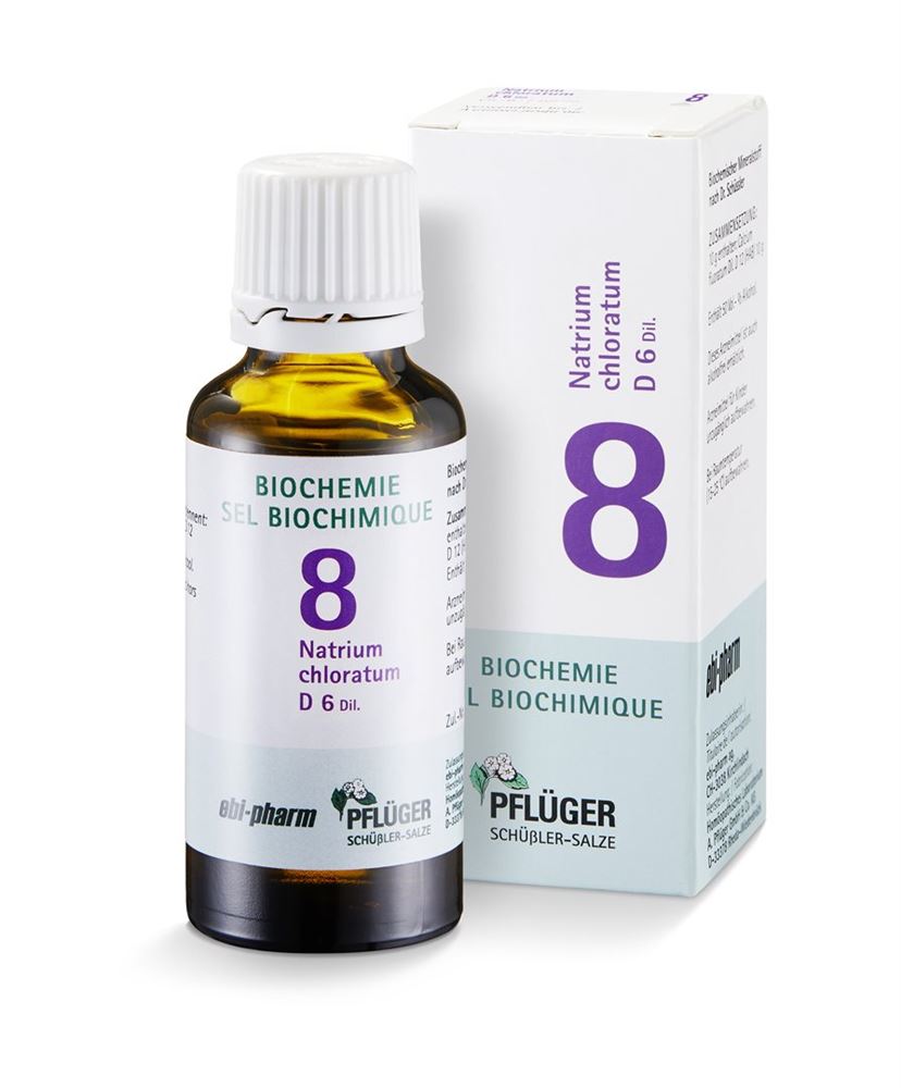 PFLÜGER SCHÜSSLER Nr8 Natr chlor Tropfen D 6 30 ml