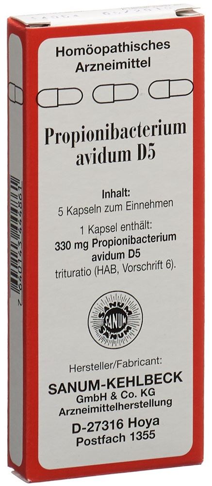 PROPIONIBACTERIUM Avidum Kaps D 5 5 Stk