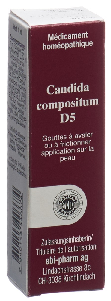 SANUM Candida compositum Tropfen D 5 Fl 10 ml