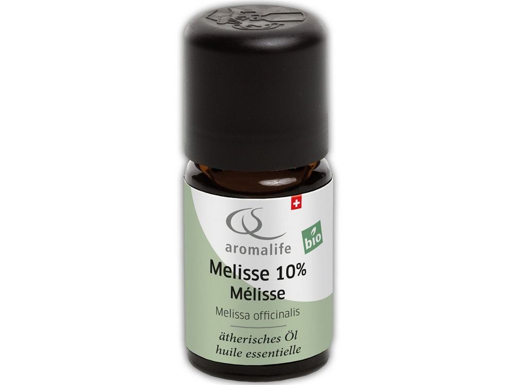 AROMALIFE Melisse 10% Äth/Öl BIO 5 ml