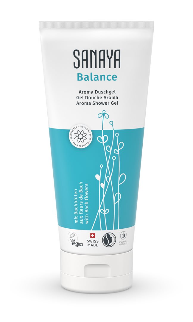 SANAYA Aroma&Bachblüt Duschgel Balance Tb 200 ml