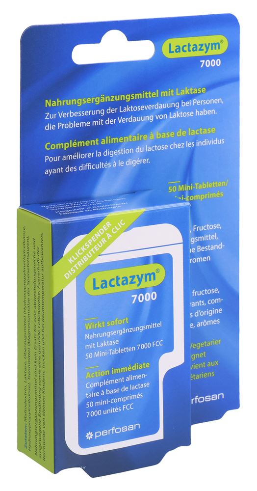 LACTAZYM 7000 Mini Tabl 50 Stk