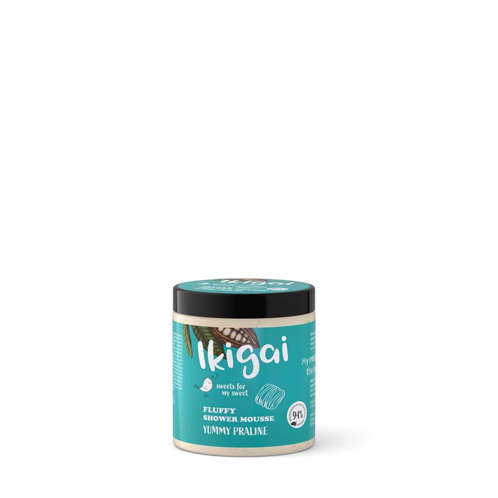 IKIGAI Fluffy Shower Mousse Yummy Praline 100 g