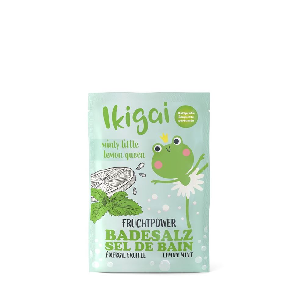 IKIGAI Badesalz Minty Little Lemon Queen 60 g