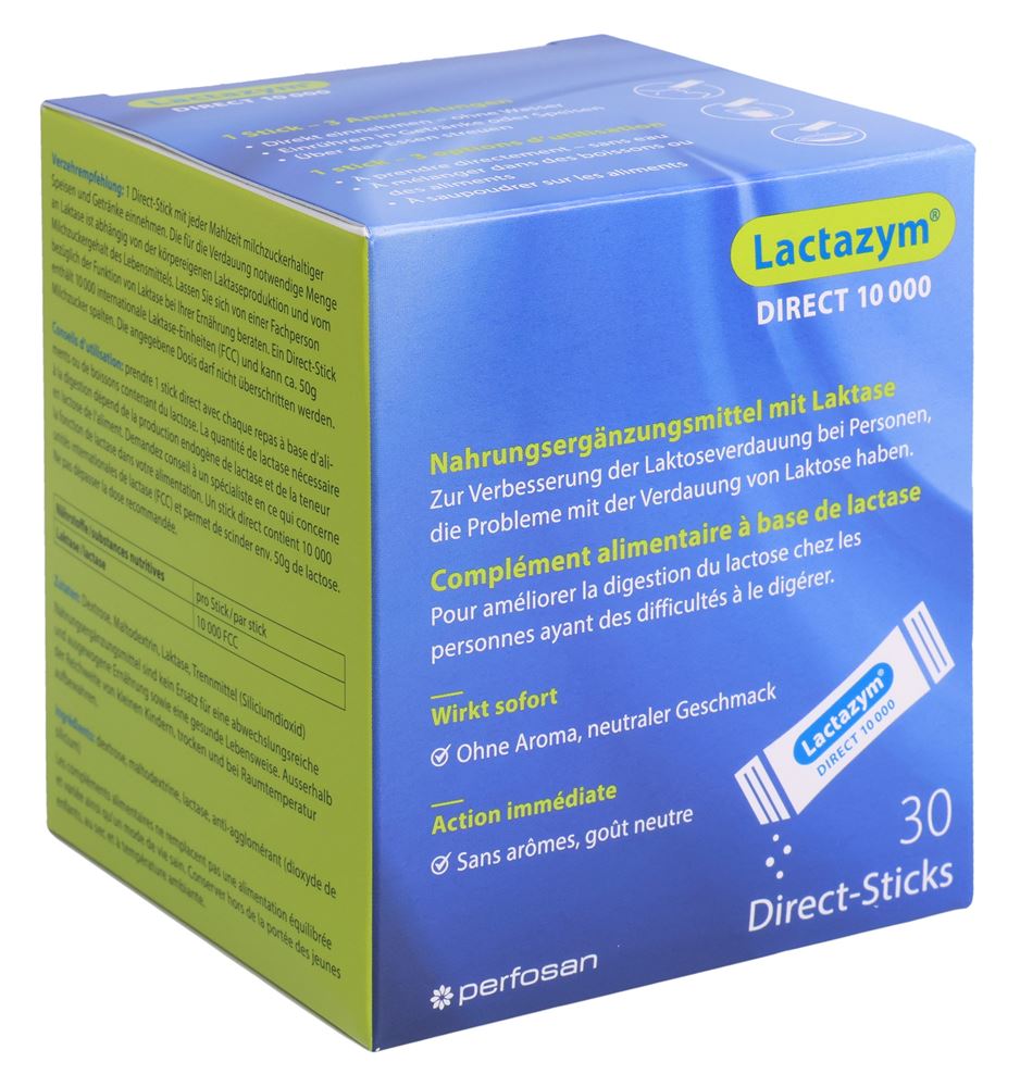 LACTAZYM 10000 Sticks 30 Stk