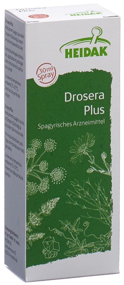 HEIDAK SPAGYRIK Drosera plus Spray Fl 30 ml