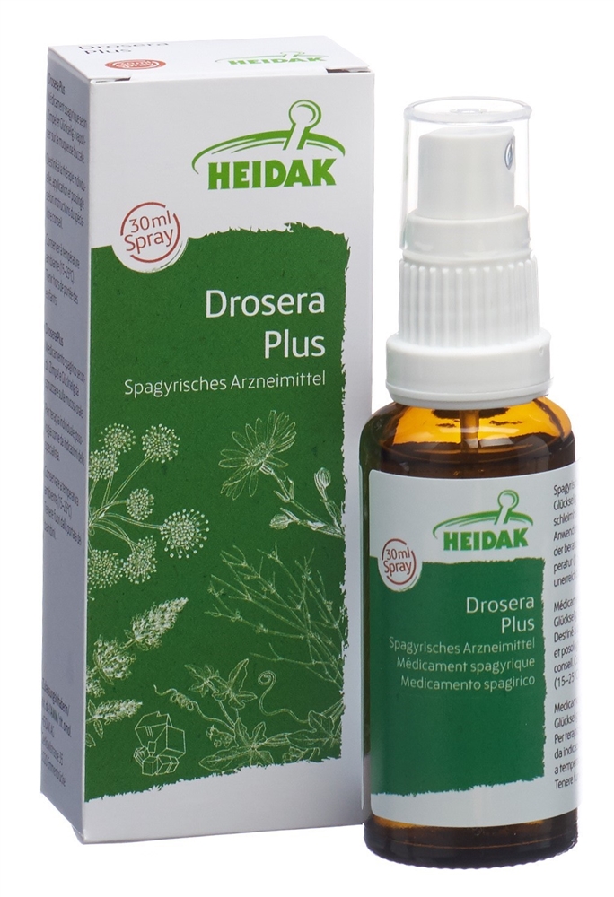 HEIDAK SPAGYRIK Drosera plus Spray Fl 30 ml