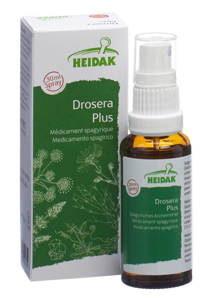 HEIDAK SPAGYRIK Drosera plus Spray Fl 30 ml