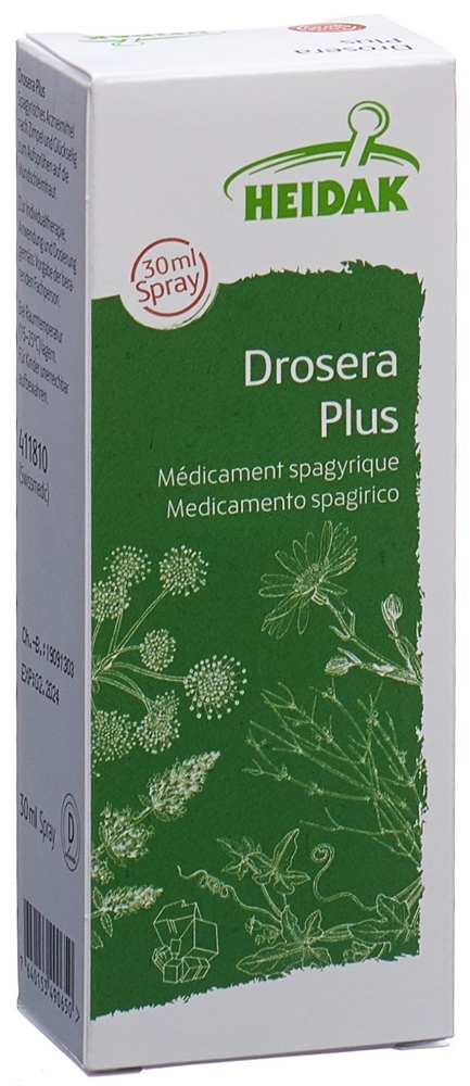 HEIDAK SPAGYRIK Drosera plus Spray Fl 30 ml
