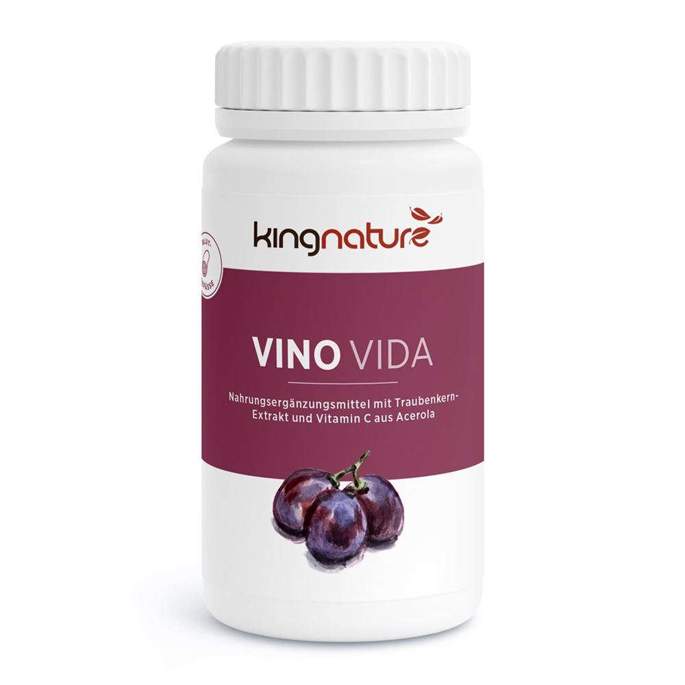 KINGNATURE Vino Vida Kaps 305 mg Ds 90 Stk