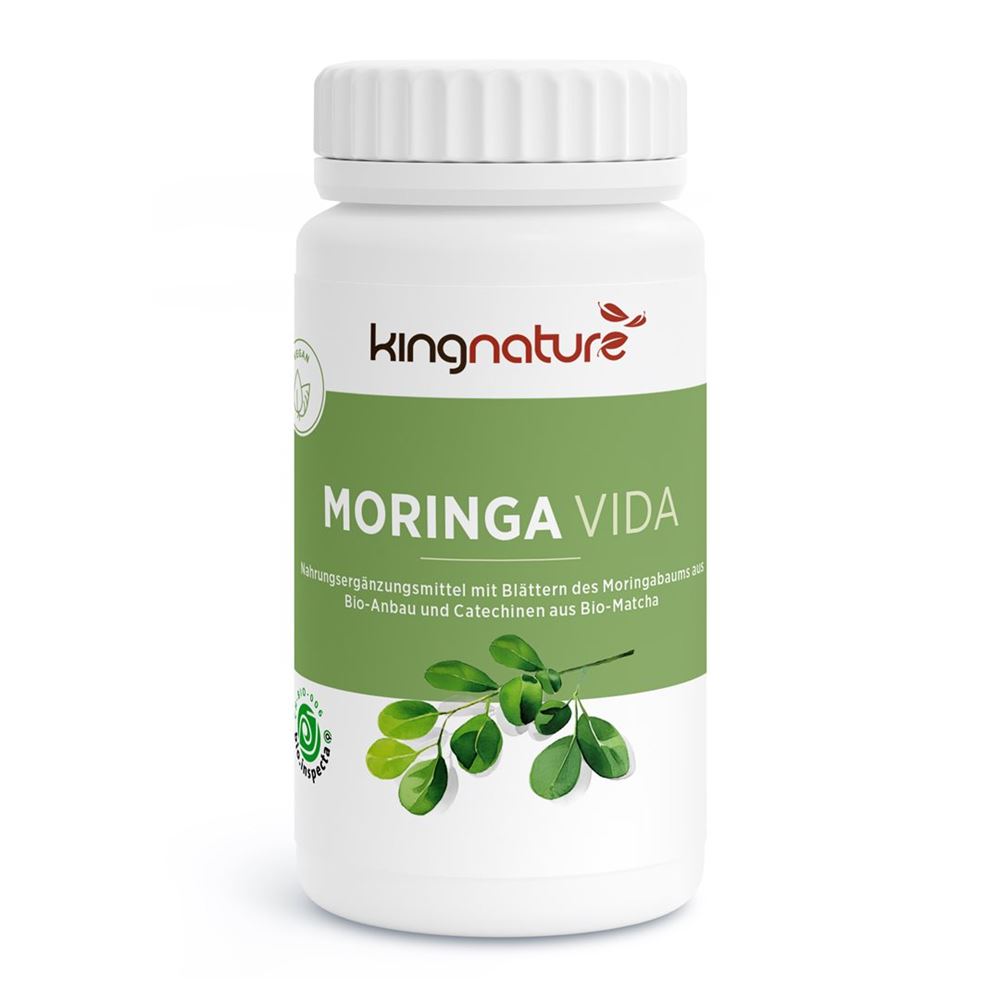 KINGNATURE Moringa Vida Kaps Bio 72 Stk