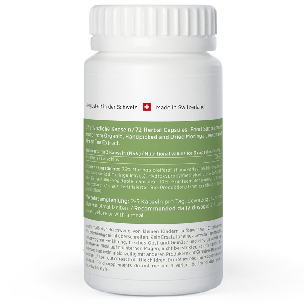 KINGNATURE Moringa Vida Kaps Bio 72 Stk