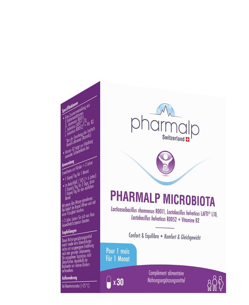 PHARMALP MICROBIOTA Kapseln Blist 30 Stk