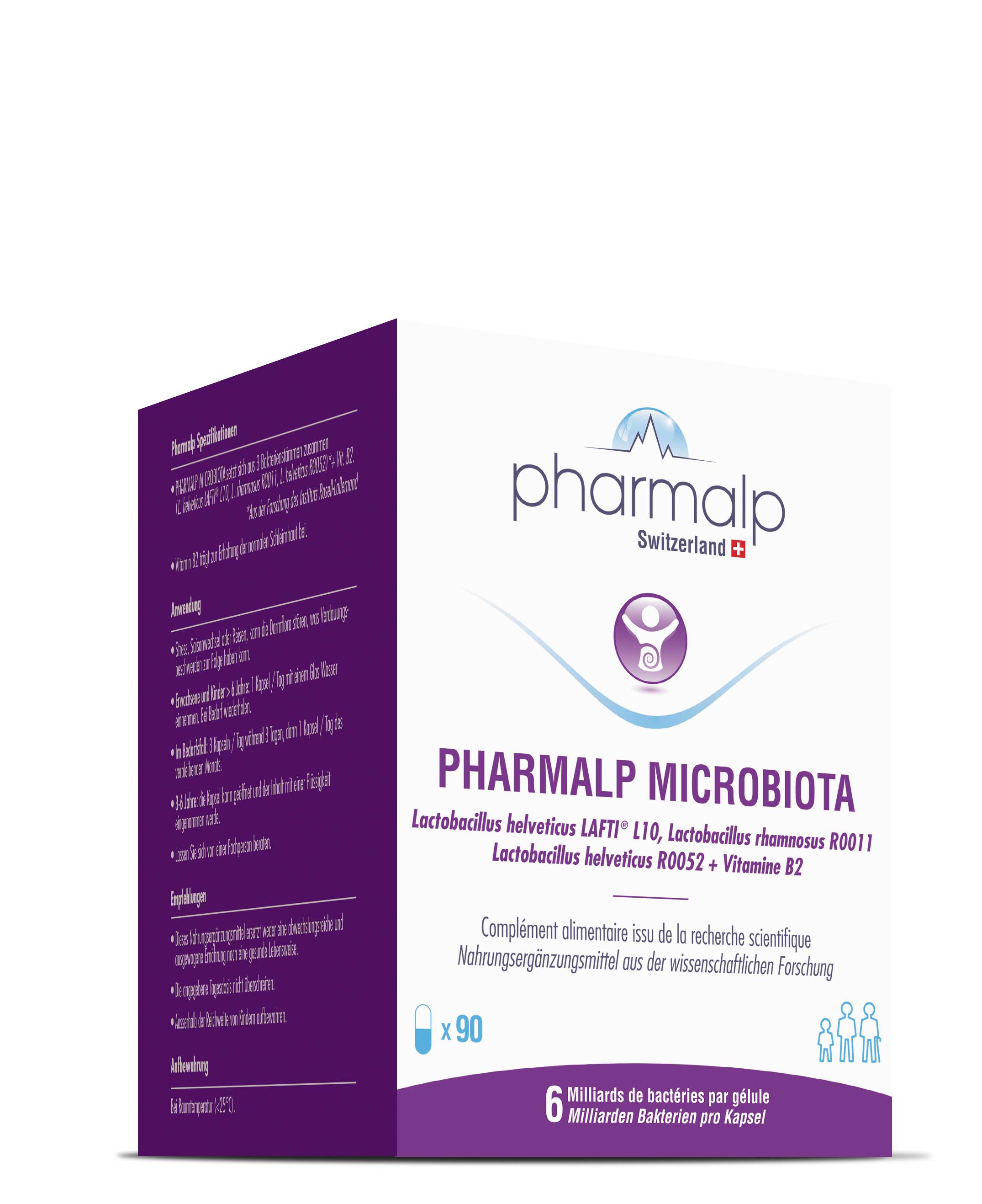 PHARMALP MICROBIOTA Kapseln Blist 90 Stk