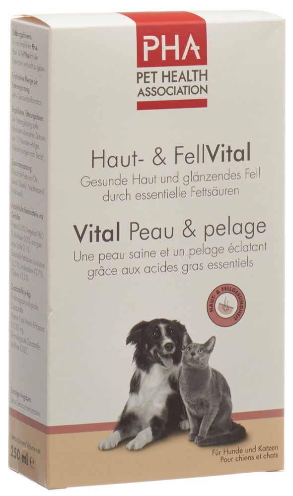 PHA Haut- und FellVital Lös Hunde u Katzen 250 ml