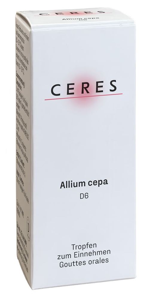 CERES Allium cepa D 6 Dilution Fl 20 ml