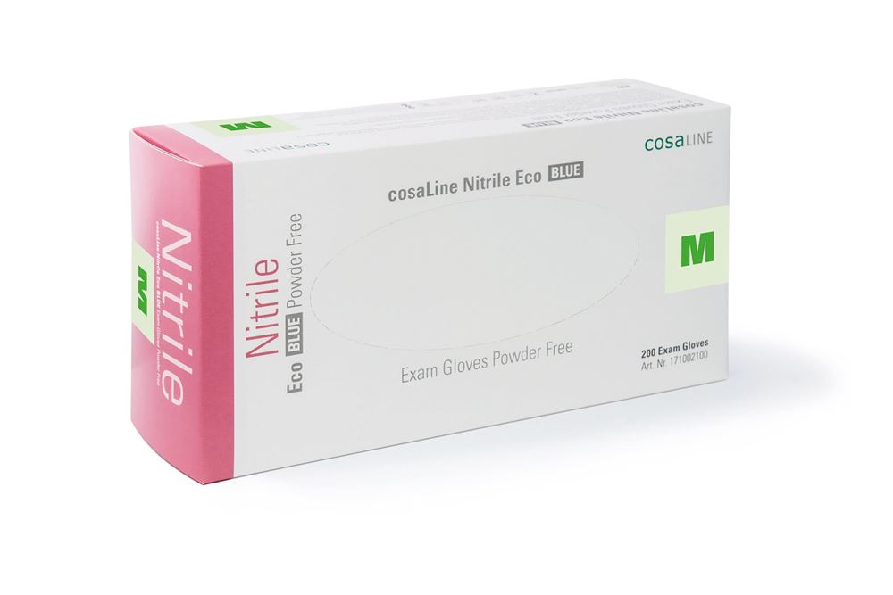 COSALINE Gants examen M Nit Eco bl no p 200 pce