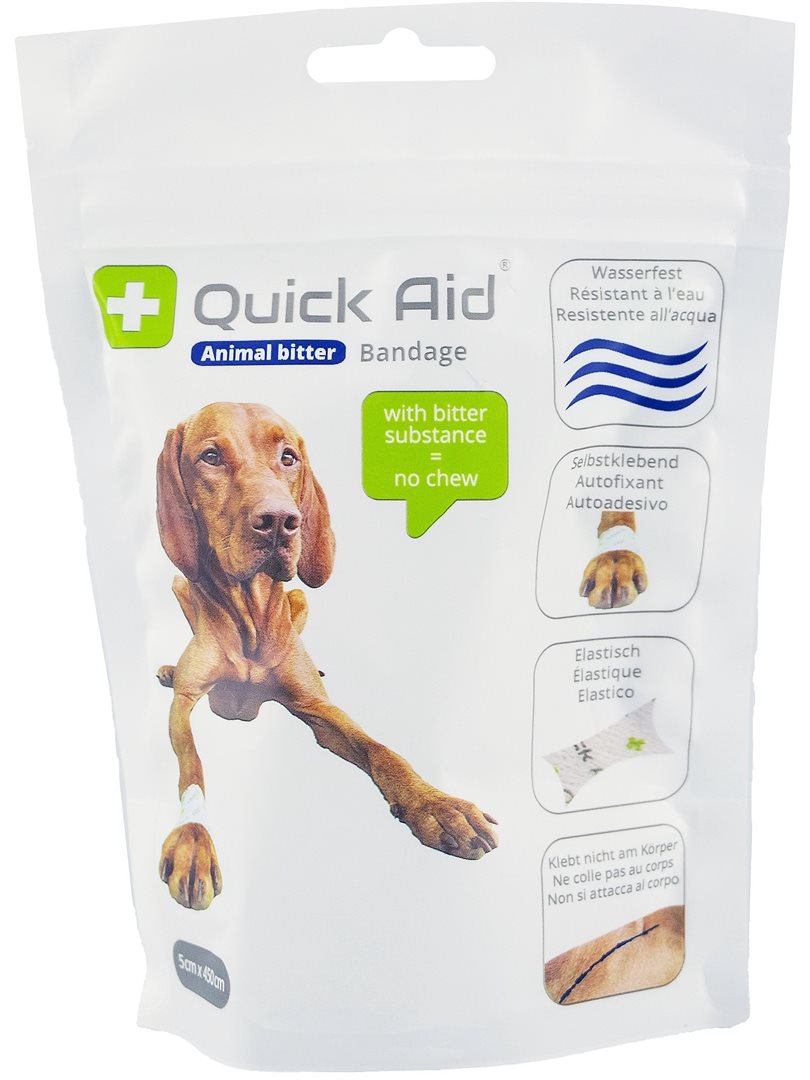 QUICK AID Animal Bitter Bandage 5x450cm