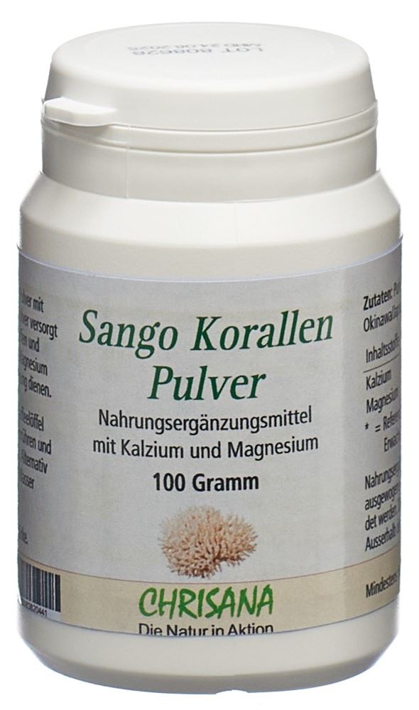 CHRISANA Sango Korallen Plv Ds 100 g