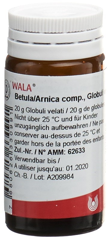 WALA Betula/Arnica comp Glob Fl 20 g