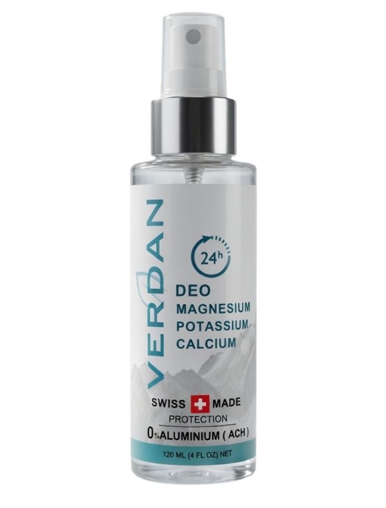 VERDAN Deo Magnesium Kalium Calcium Spray 120 ml