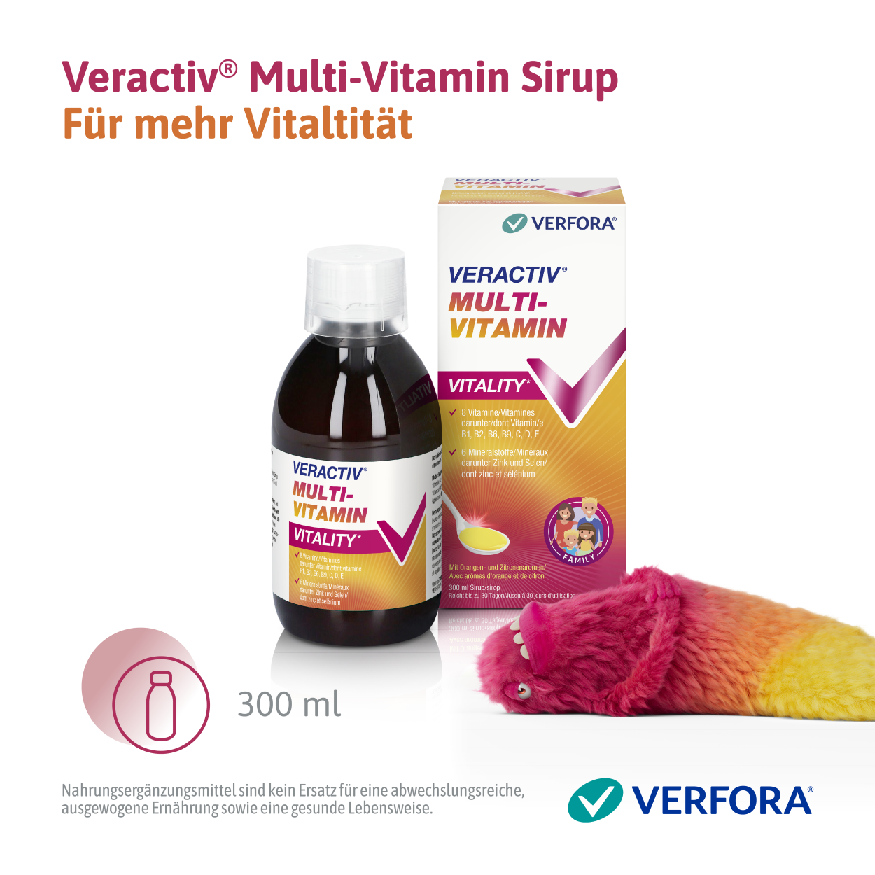 VERACTIV Multivitamin Sirup Fl 300 ml