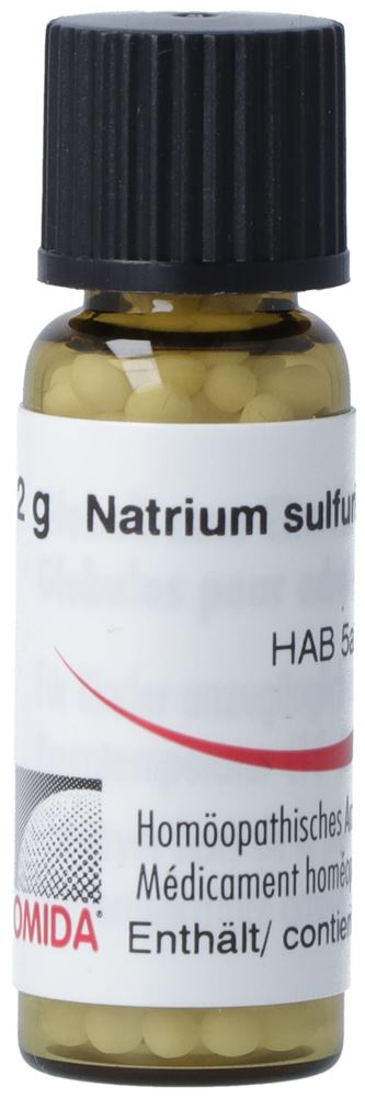 OMIDA Natrium sulfuricum Glob D 6 2 g