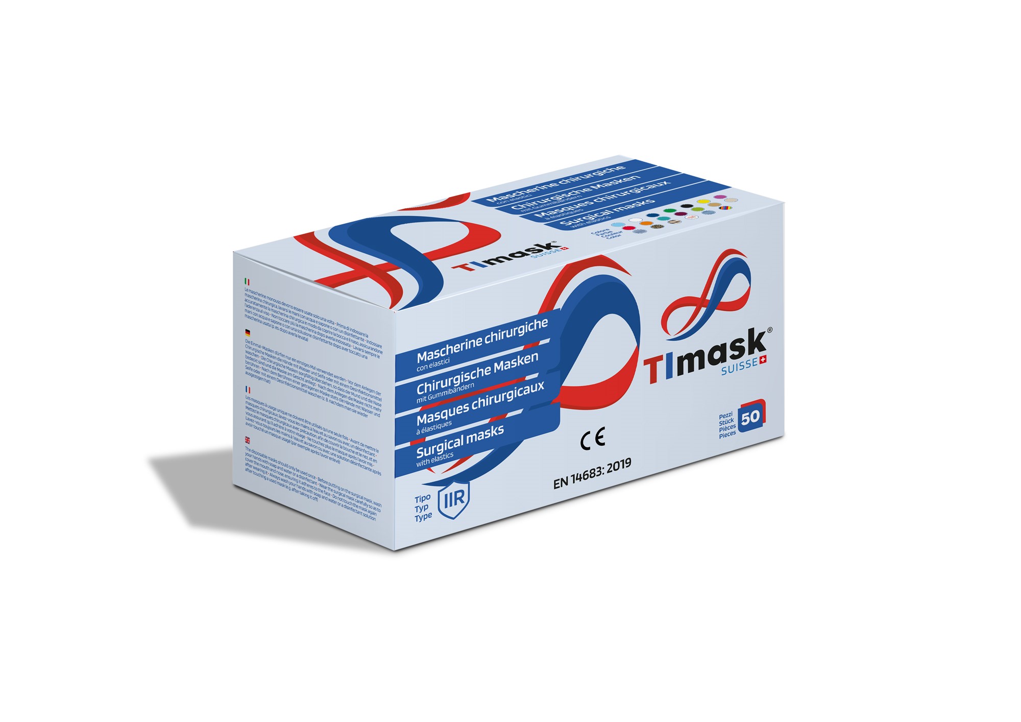 TIMASK Einweg-Medizinmaske Typ IIR orange 20 Stk