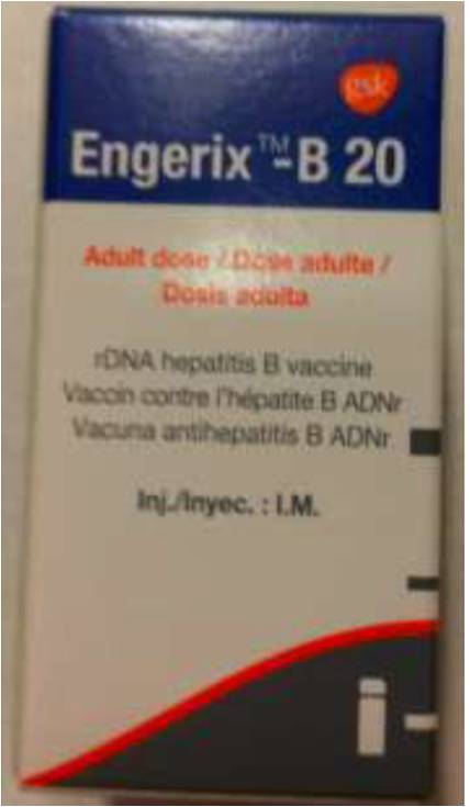 ENGERIX B 10 susp inj enf (n ser pré) 0.5 ml