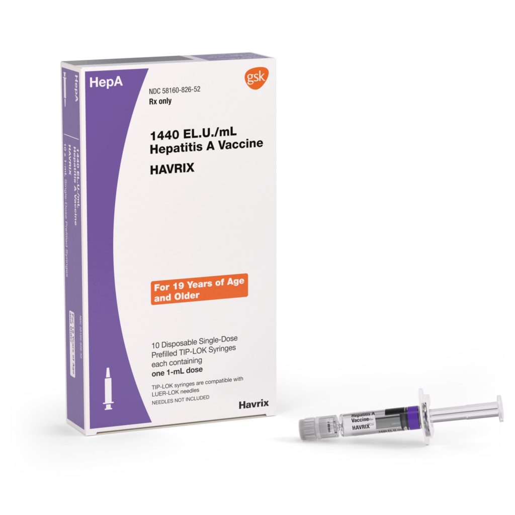 HAVRIX 1440 susp inj (n ser pré) ser pré 1 ml
