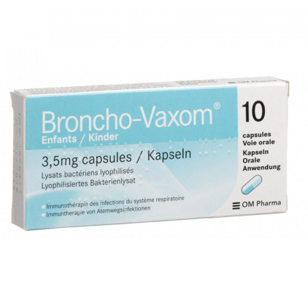 BRONCHO-VAXOM caps enf 10 pce