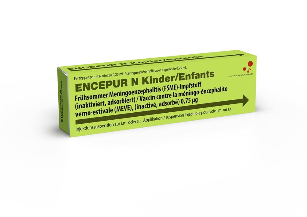 Encepur N Kinder, Injektionssuspension