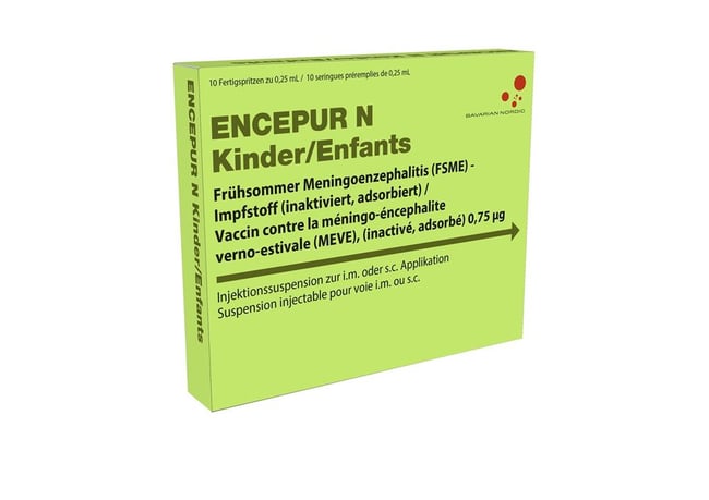 ENCEPUR N susp inj enf ser pré 0.25 ml